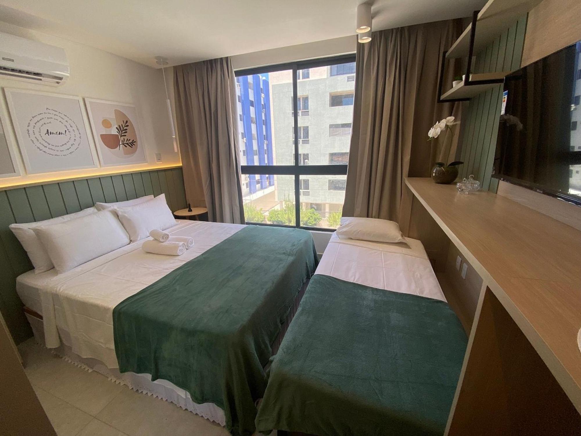 Bela Hospedagem - #Sunrise 204 - Proximo Ao Caribessa João Pessoa Kültér fotó